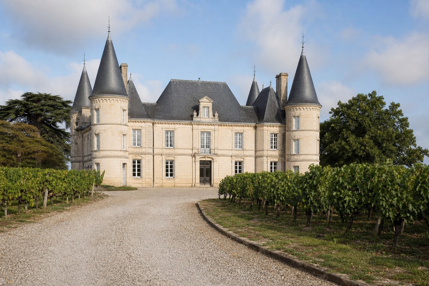The gravel vineyards of the Médoc, Bordeaux's Left Bank