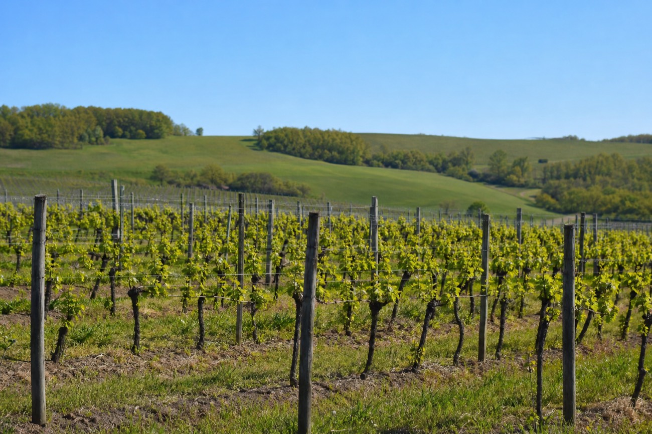 A Bordeaux vineyard